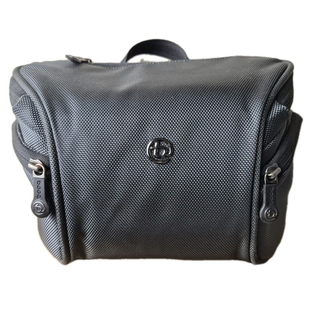 booq Python Camera Bag Heavy Duty Nylon Gray Padded Messenger Shoulder Case